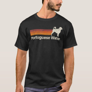 T-shirt Vintage Portugais Eau Rétro Maman Papa Chien