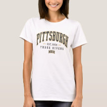T-shirt vintage pour femmes Trois Rivières de Pitt