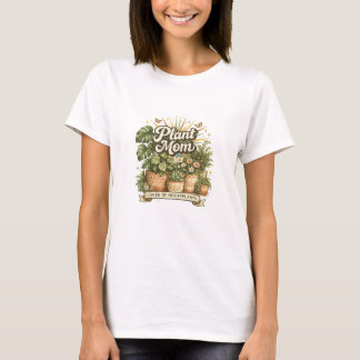 T-Shirt Vintage pour Maman de Plantes Amateur de B