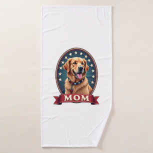 T-shirt vintage pour maman de retriever doré patri