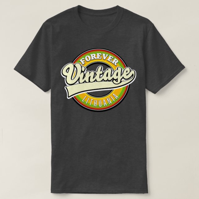 T-shirt vintage pour toujours (Design devant)