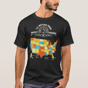 T-shirt Vintage Preserve Protégez tous les 63 US National