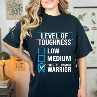 T-shirt Vintage Prostate Cancer Awareness Warrior Strength