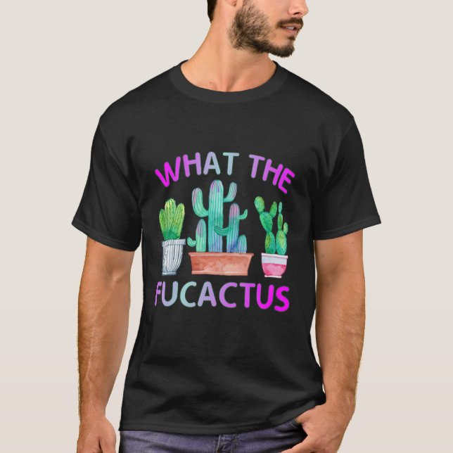 T-shirt Vintage Quel Fucculent (Devant)