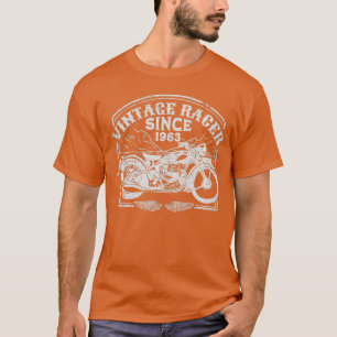 T-shirt Vintage Racer depuis 1963 Retro Motorbike Motorcyc