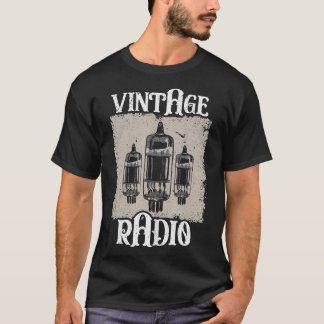 T-shirt Vintage Radio Antiquités Collecte Antique Collecte
