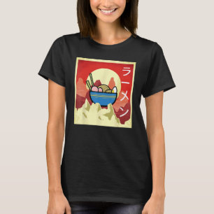 T-shirt Vintage Ramen Bowl nouilles japonaises Asie Foie R