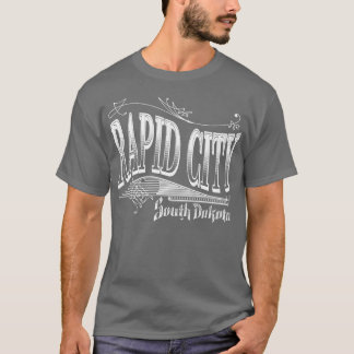 T-shirt Vintage Rapid City SD