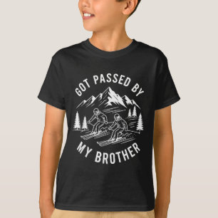 T-shirt Vintage reçu de mon frère chemise drôle de ski