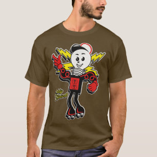 T-shirt Vintage Reddy Kilowatt Votre Serveuse Électrique N