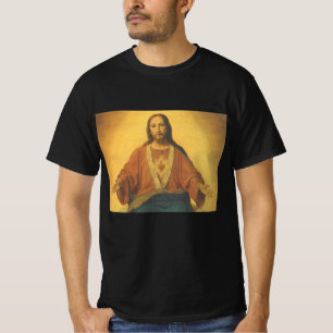 T-shirt Vintage Religion, Sacré Cœur de Jésus-Christ