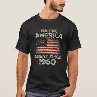 T-shirt Vintage Rendre l'Amérique grande depuis 1960 Retro