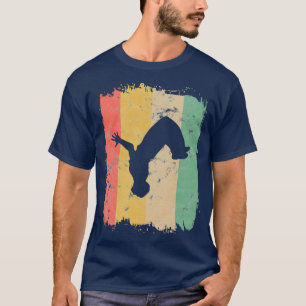 T-shirt Vintage Retourner Parkour Freerunner Urban Retro