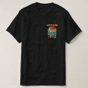 T-shirt Vintage Retro 1992 Anniversaire