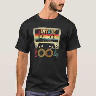 T-shirt Vintage Retro 2004 18ème Anniversaire Joyeux Meill