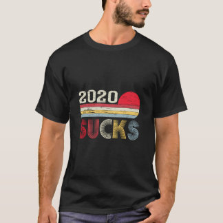 T-shirt Vintage Retro 2020 Sucks