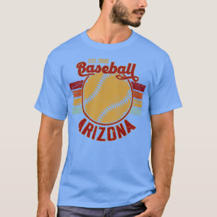 T-shirt Vintage Retro Arizona Baseball Est 1998 Baseball L