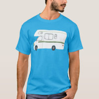 Vintage retro camper motorhome RV - customisez-le!