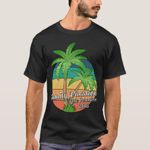 T-shirt Vintage Retro Family Vacation 2023 Lost Paradise B