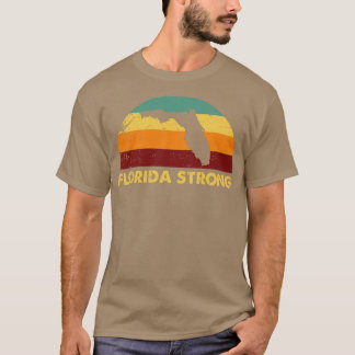 T-shirt Vintage Retro Florida Strong