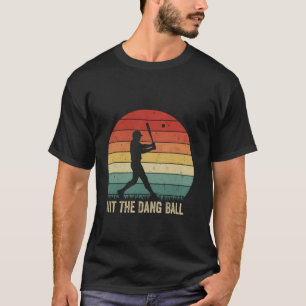 T-shirt Vintage Rétro Frappez Cette Balle De Baseball Cita