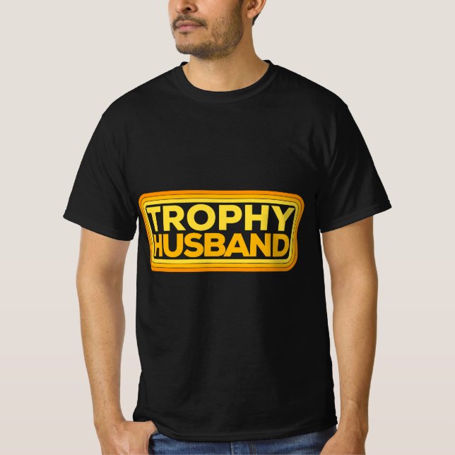 T-shirt Vintage Retro Funny Trophée Mari Art (Devant)