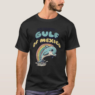 T-shirt Vintage Retro Golfe Du Mexique Dauphin Drôle