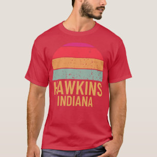 T-shirt Vintage Retro Hawkins Indiana