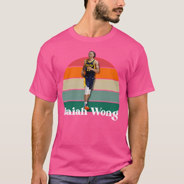 T-shirt Vintage Rétro Isaiah Wong (Devant)