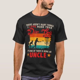 T-shirt Vintage Retro J'Aime Plus Que Disk Golf Est En Tra
