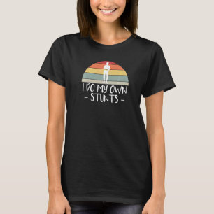 T-shirt Vintage Retro Je Fais Mes Propres Pierres Brossé A