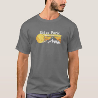 T-shirt Vintage Retro les années 70 Estes Park, CO Cadeau
