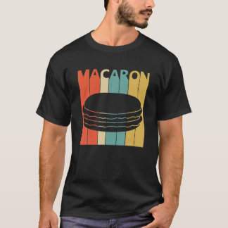 T-shirt vintage Retro Macarons