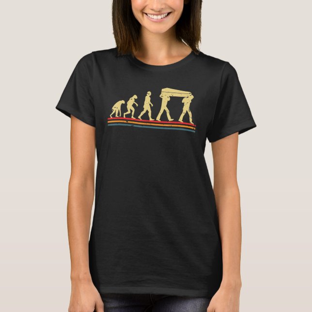 T-shirt Vintage rétro morticien (Devant)