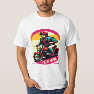 T-Shirt vintage Retro Motorcycle Designs -