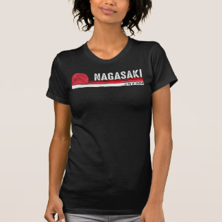 T-shirt Vintage Retro Nagasaki Japon pour l'Asie Lover Hom