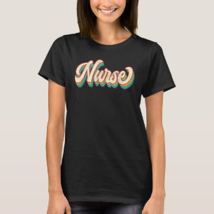T-shirt Vintage Retro Nurse Nurse School Hospital Medica