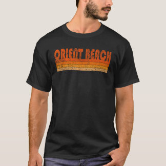 T-shirt Vintage Retro Orient Beach St Martins