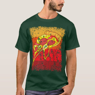 T-shirt Vintage Retro Pizza 1832 