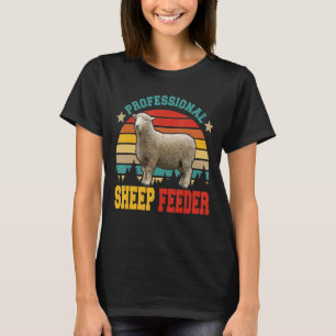 T-shirt Vintage Retro Professionnel - éleveur de moutons