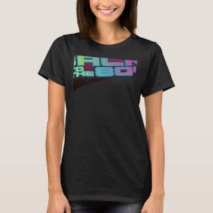 T-shirt Vintage Retro Retour aux années 80 Né dans les ann