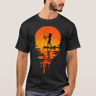 T-shirt Vintage Retro Style BowFishing