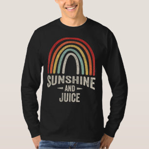 T-shirt Vintage Retro Sunshine Et Jus Été 4