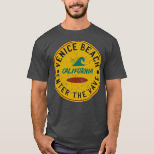 T-shirt Vintage retro venice beach california