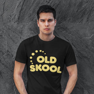 T-shirt Vintage retro, vieux skool des années 1970