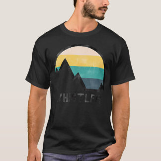 T-shirt Vintage Retro Whistler Canada