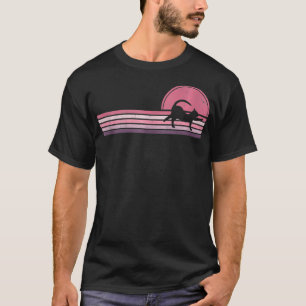 T-shirt Vintage Retro Yoga Pose de chat Méditation Yogi Li