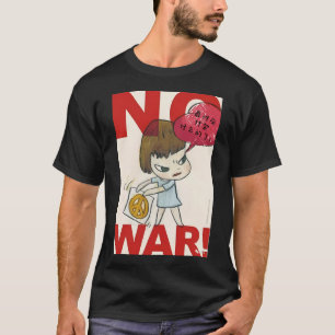 T-shirt Vintage rétro Yoshitomo Nara Pas de guerre