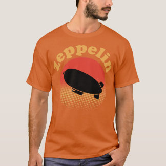 T-shirt Vintage Retro Zeppelin tee Dirigible Airship19