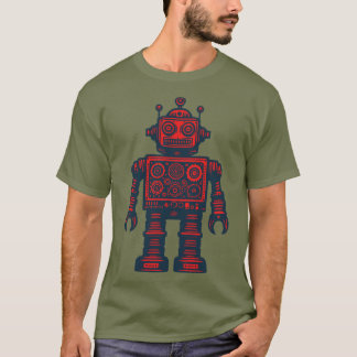 T-shirt Vintage Robot